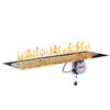 Crystal Fire Plus Linear Plate Electronic Burner System - 96" x 24"