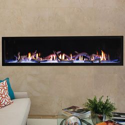 Empire Boulevard Contemporary DV Gas Fireplace - 72"