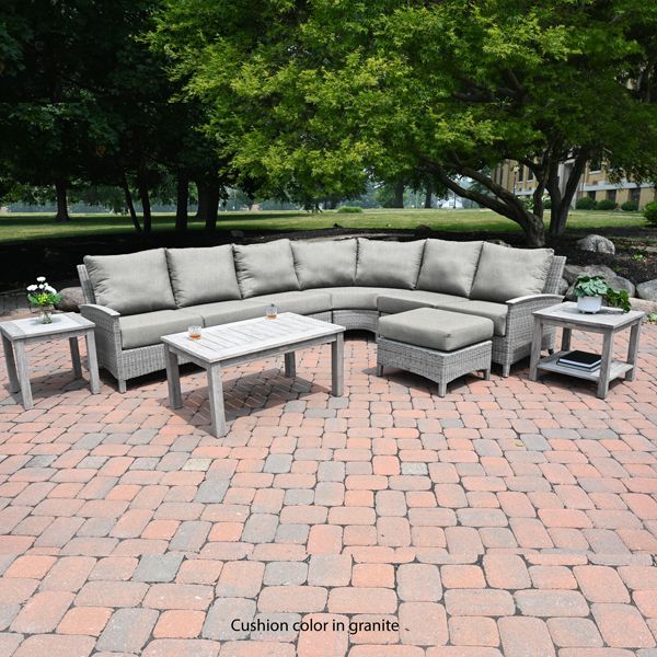 Three Birds Casual Bella 8-Piece Sectional Set