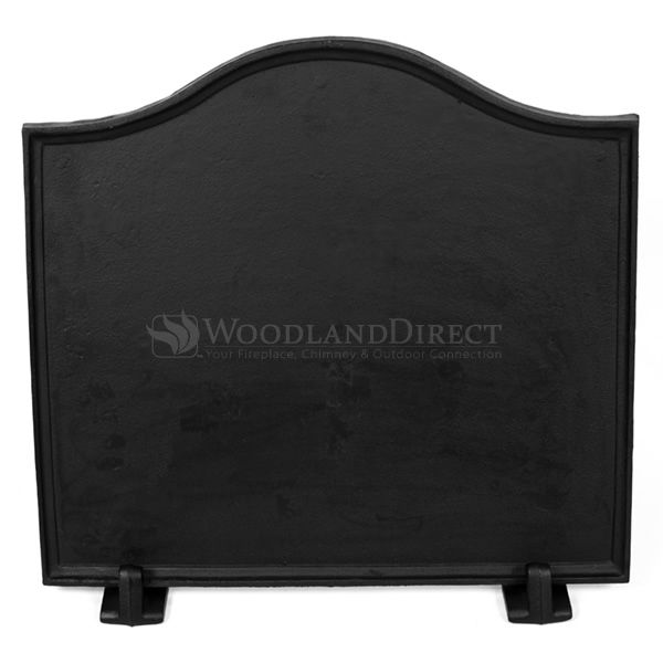 Cast Iron Fireback Feet Set - Black