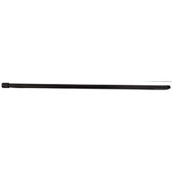 Black Steel Natural Gas Burner Pipe - 36"