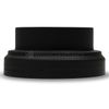 Black Stove Pipe Reducer 6"(Female) to 8"(Male)