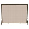 Bronze Single Panel Fireplace Screen - 44" x 33"