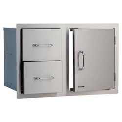 Bull Outdoor Stainless Steel Door/Drawer Combo
