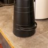 Minuteman Black Pellet Scuttle with Handle