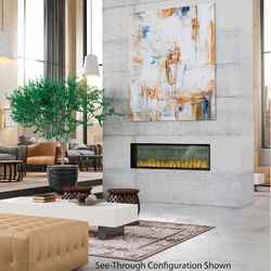 Dimplex Optimyst Pro Box 60 See-Through Electric Fireplace
