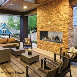 Napoleon Galaxy Outdoor Linear Gas Fireplace - 62"