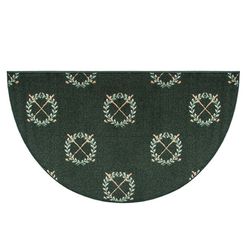 Golf Clubs 4' Half Round Fireplace Hearth Rug