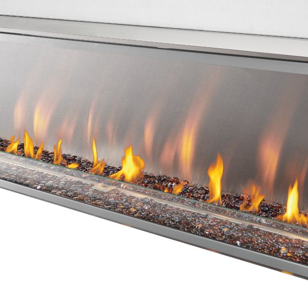 Napoleon Galaxy Outdoor Linear See-Through Gas Fireplace - 74"