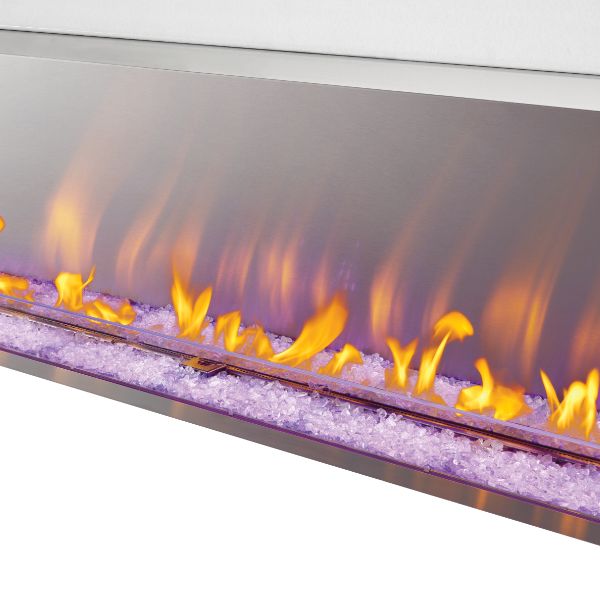 Napoleon Galaxy Outdoor Linear See-Through Gas Fireplace - 74"