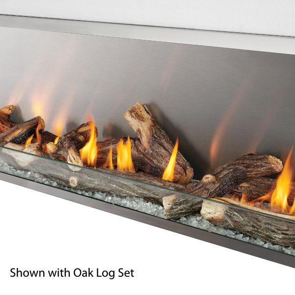 Napoleon Galaxy Outdoor Linear See-Through Gas Fireplace - 74"