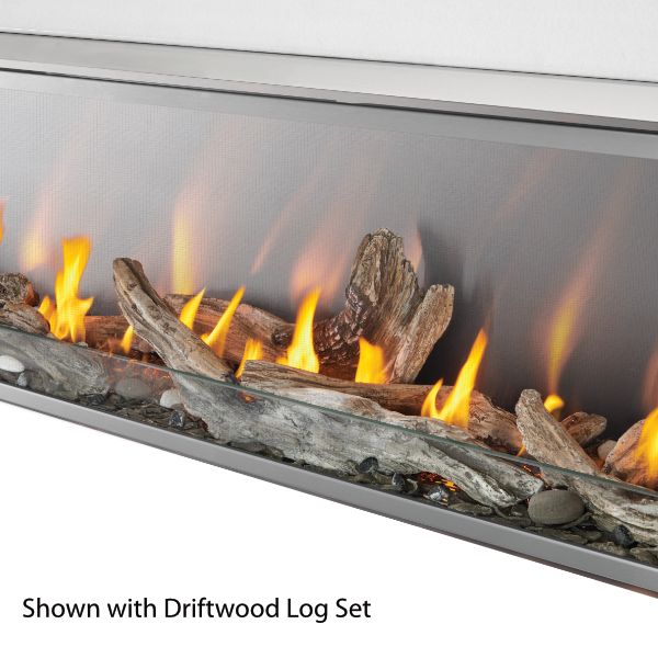 Napoleon Galaxy Outdoor Linear See-Through Gas Fireplace - 74"