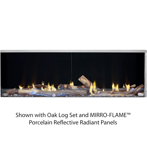 Napoleon Galaxy Outdoor Linear See-Through Gas Fireplace - 62"