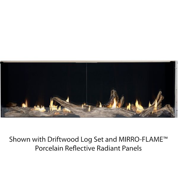 Napoleon Galaxy Outdoor Linear See-Through Gas Fireplace - 62"
