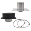 Galvalume Masonry Chimney Conversion Kit - 5" Dia