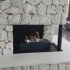 European Home Vented Gas Stone Fireplace Burner