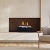 European Home Ventless Gas Stone Fireplace Burner