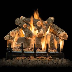 Grand Canyon Arizona Weathered Oak Vented Gas Log Set