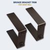Lexington Hearth Grist Mill Mantel Shelf