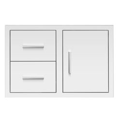 Summerset Masonry Double Drawer and Door Combo