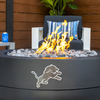 FlameCraft Detroit Lions Blackout Duo Gas Fire Pit - 48"