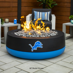 FlameCraft Detroit Lions Motor City Duo Gas Fire Pit - 36"