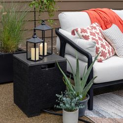 FlameCraft Zen Side Table