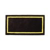 Deep Taupe Rectangular Hearth Rug