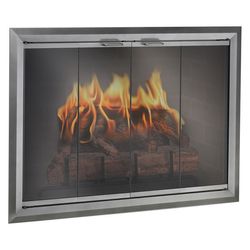 Apex Masonry Fireplace Glass Door