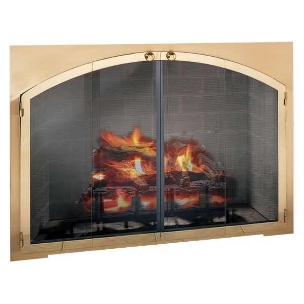 Legend Arch Rectangular Masonry Fireplace Door