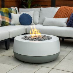 FlameCraft Duo Round Gas Fire Pit - 36"