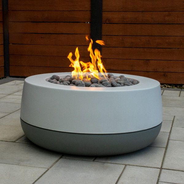 FlameCraft Duo Round Gas Fire Pit - 36"