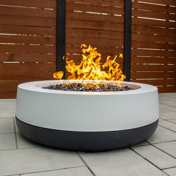 FlameCraft Duo Round Gas Fire Pit - 48"