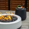 FlameCraft Duo Side Table Propane Tank Enclosure