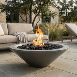 Prism Hardscapes Embarcadero Gas Fire Pit - 48"