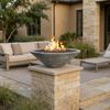 Prism Hardscapes Embarcadero Pedestal Fire Bowl