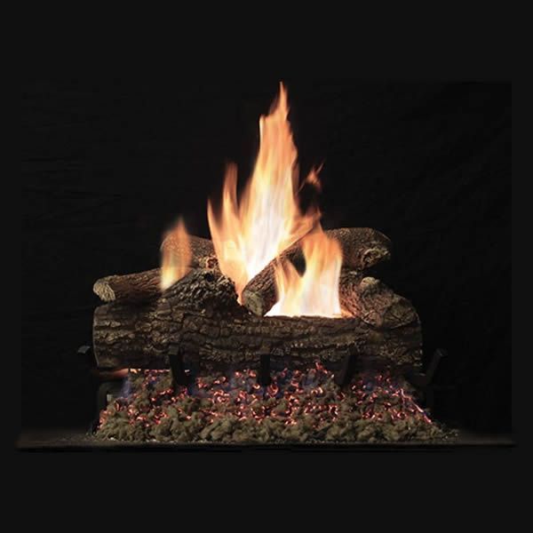 Empire Great Lakes Oak Vented Gas Log Set