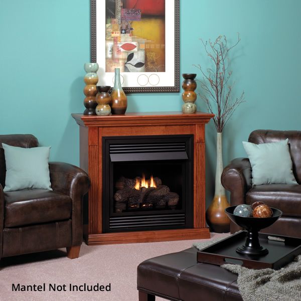 Empire Vail Ventless Gas Fireplace - 26"