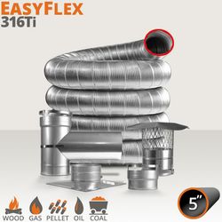 EasyFlex 316Ti Chimney Liner Kit - 5"