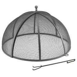 Extra Large Black Spark Screen with Lifter - 40"