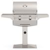 Fire Magic Choice C430s Patio Post Mount Gas Grill with Analog Thermometer and 1-Hour Timer- 27"