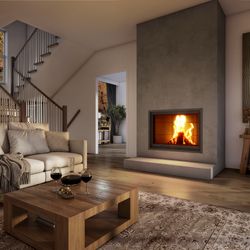 Valcourt Frontenac Wood Fireplace