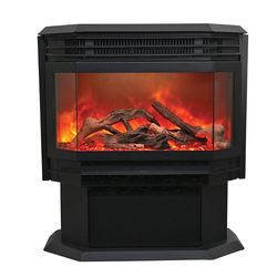 Amantii Lumina Smart Freestanding Electric Fireplace - 26"