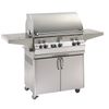 Fire Magic Aurora Cart Mount A540s Gas Grill - Single Side Burner