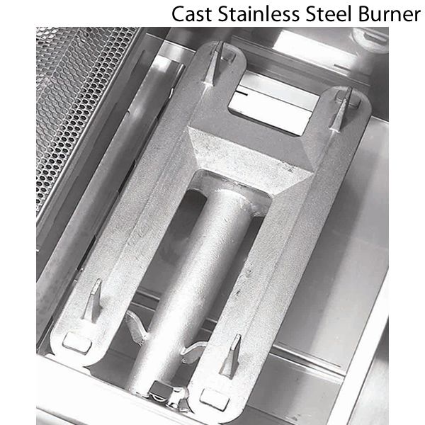 Fire Magic Aurora Cart Mount A540s Gas Grill - Single Side Burner