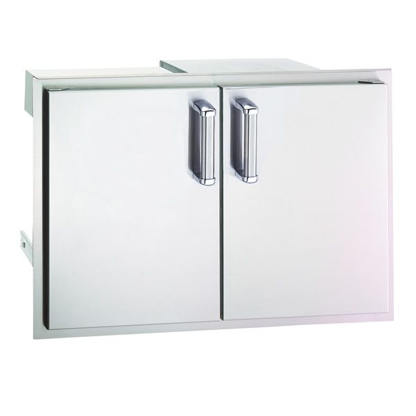 Fire Magic Double Doors with Dual Trays, Louvers & Tank Tray