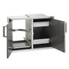 Fire Magic Premium Double Doors with Dual Drawers & Trash Tray