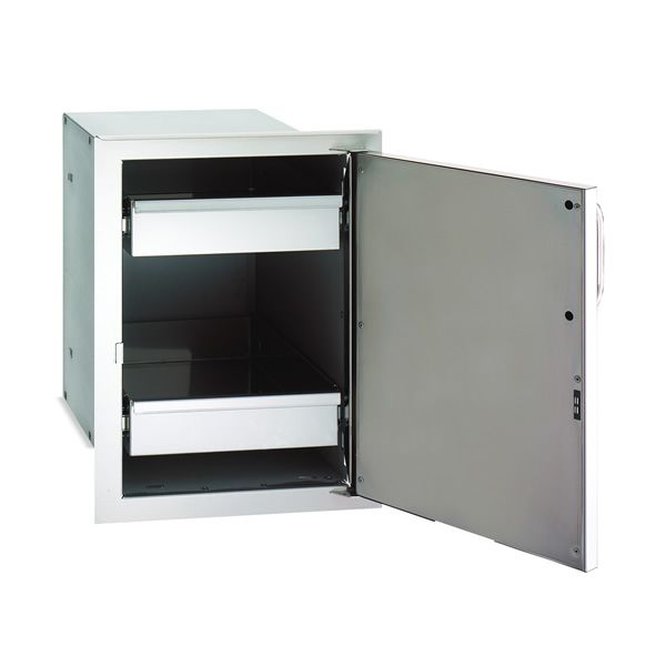 Fire Magic Select Single Door with Dual Drawers