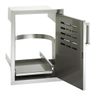 Fire Magic Single Door with Louvers & Tank Tray