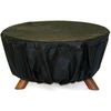 Fire Pit Cover - Black